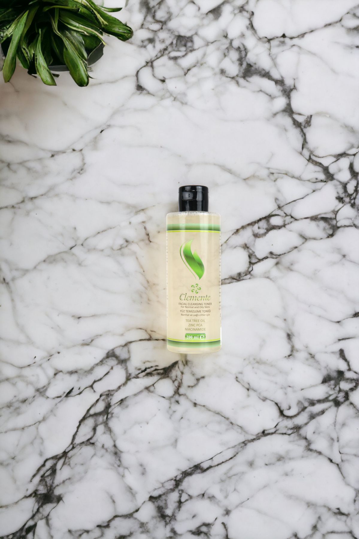 Clemente Facial Cleansing Toner (Yüz Temizleme Toniği 200ml) (Normal ve Yağlı Ciltler İçin)