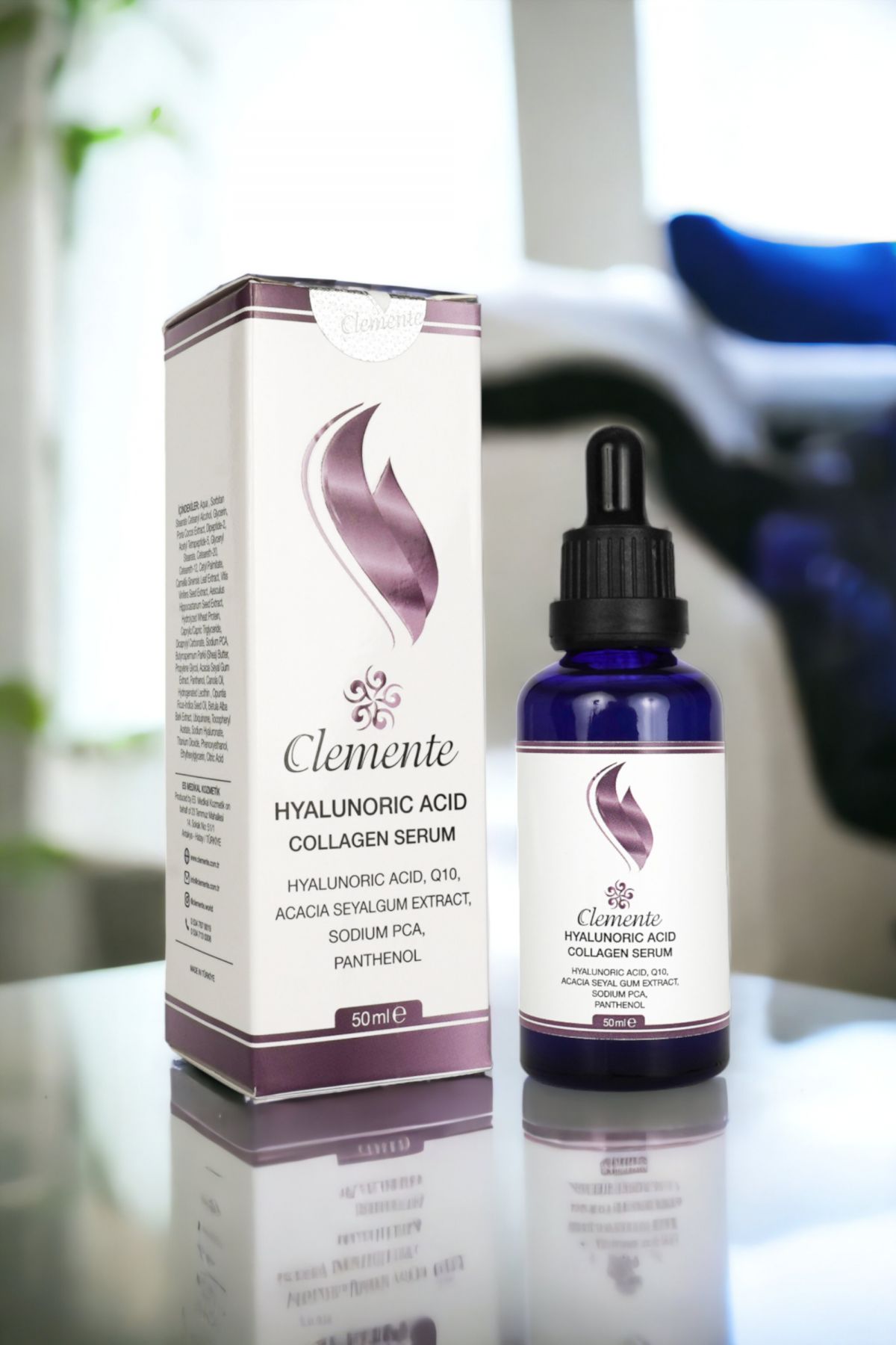 CLEMENTE HYALURONIC ACID-COLLAGEN SERUM (OLGUN CİLTLER İÇİN)
