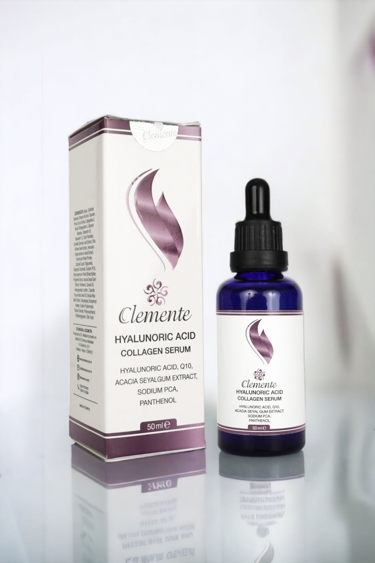CLEMENTE HYALURONIC ACID-COLLAGEN SERUM (OLGUN CİLTLER İÇİN)