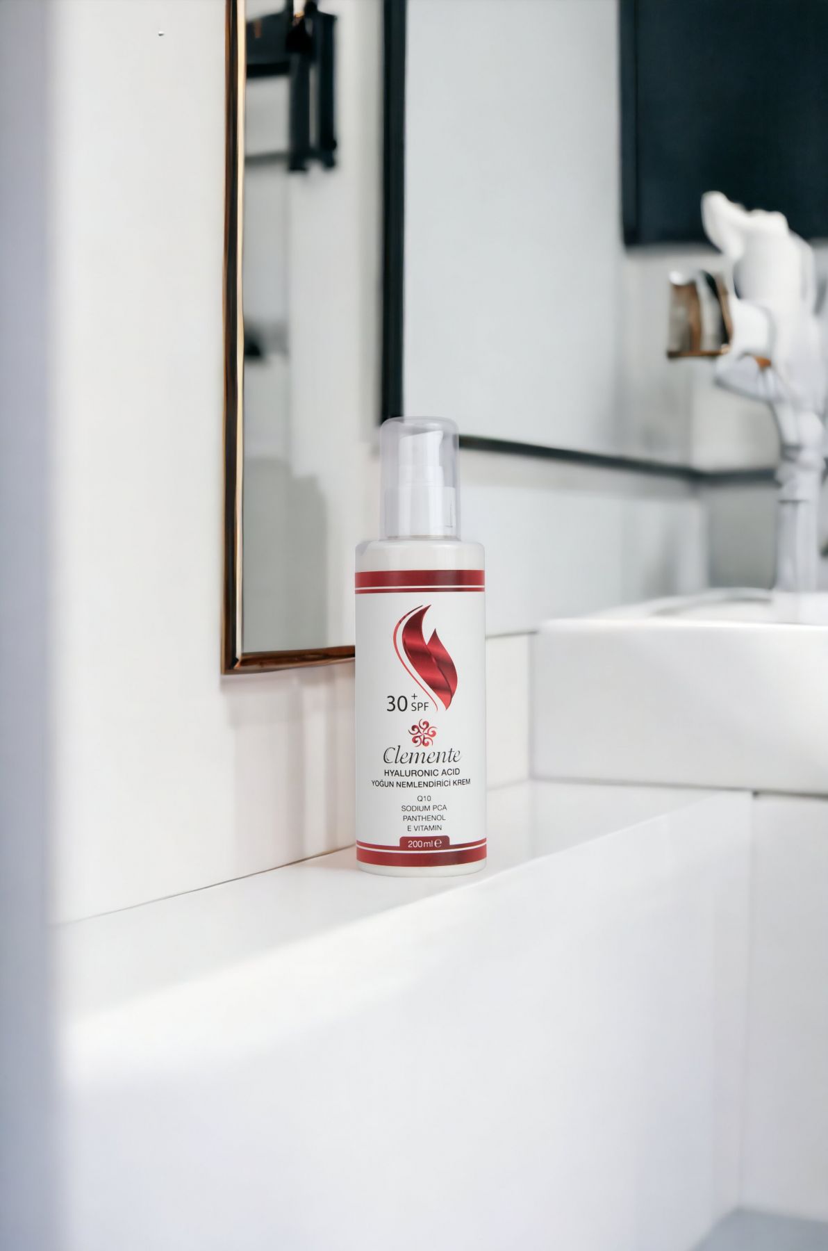 CLEMENTE NEMLENDİRİCİ KREM 30 SPF - (TÜM CİLT TİPLERİ İÇİN)